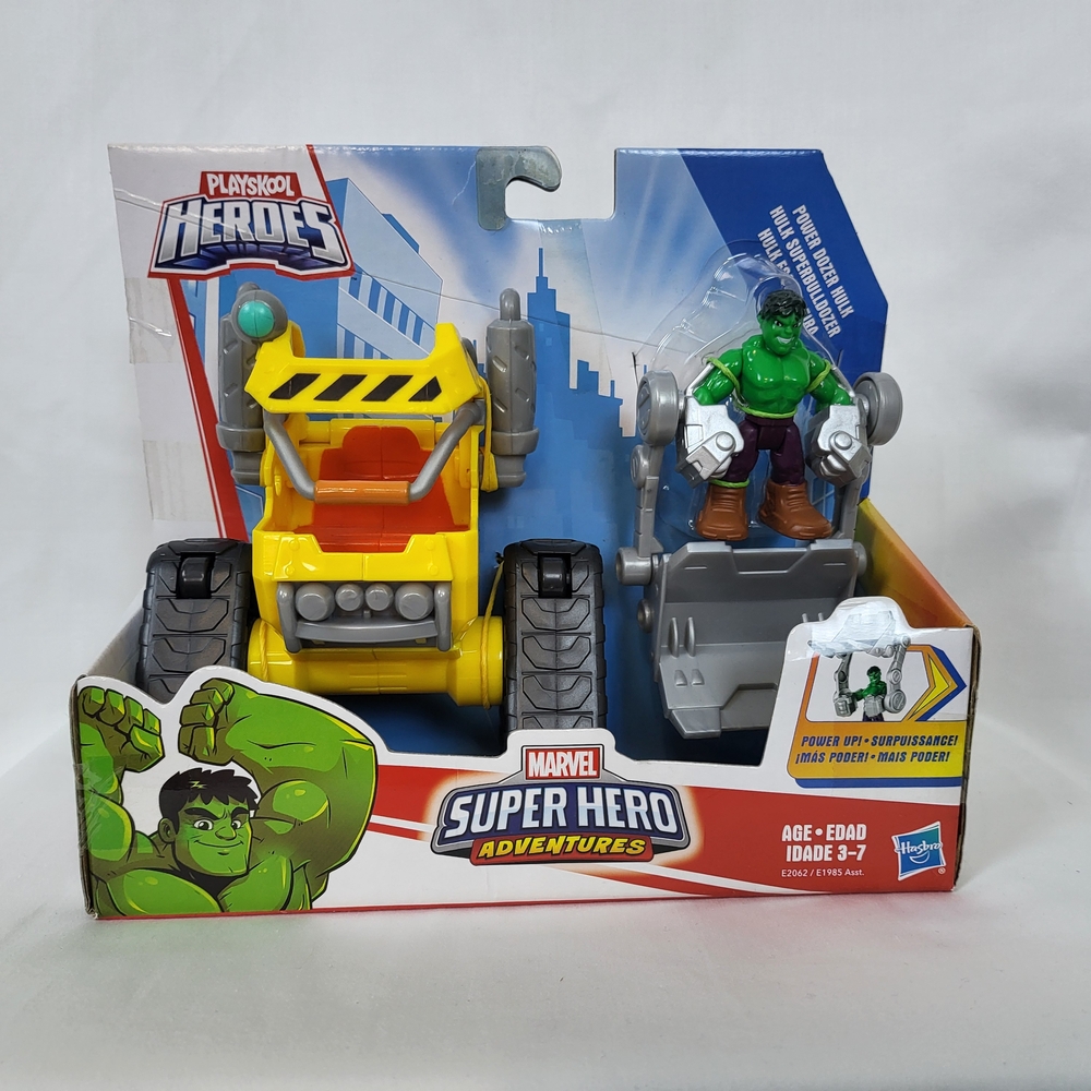 Playskool‎ Heroes Marvel Super Hero Adventures Hulk Power Dozer Playset New